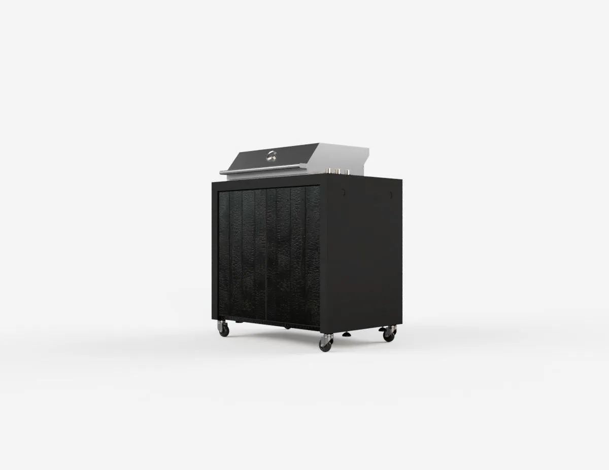 Yakisugi gas bbq unit