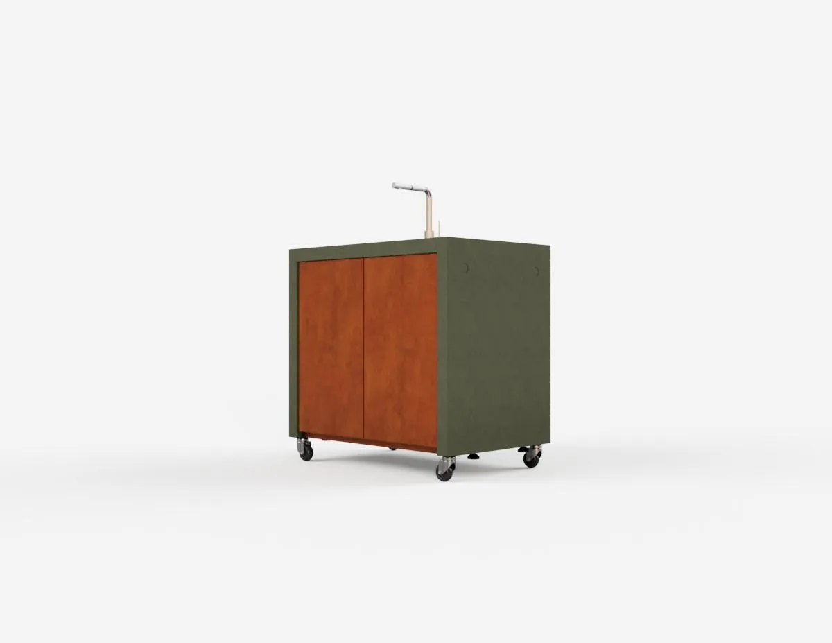 Corten sink unit