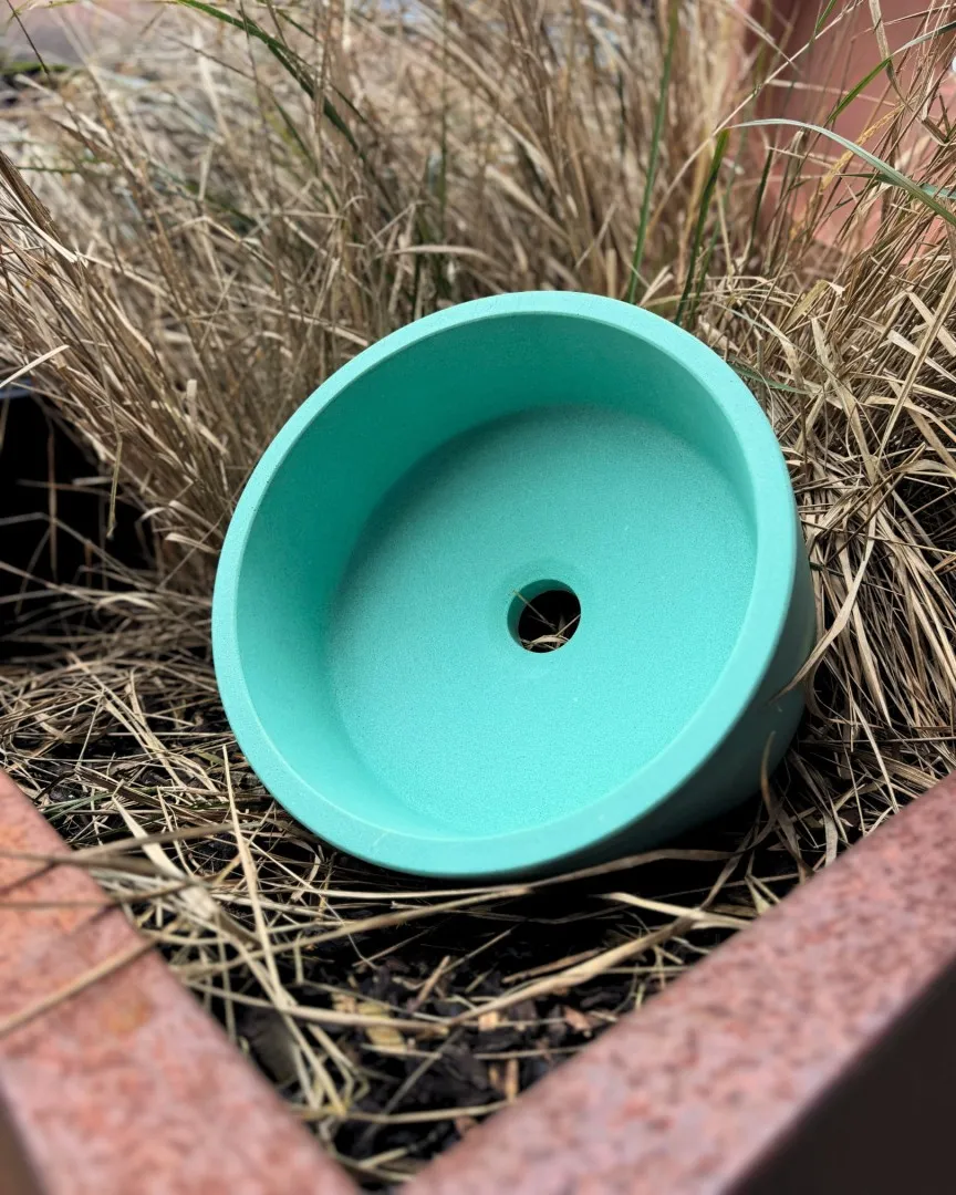 Mali - 300mm - Teal, photo 3 of this exact piece, as it left the workshop