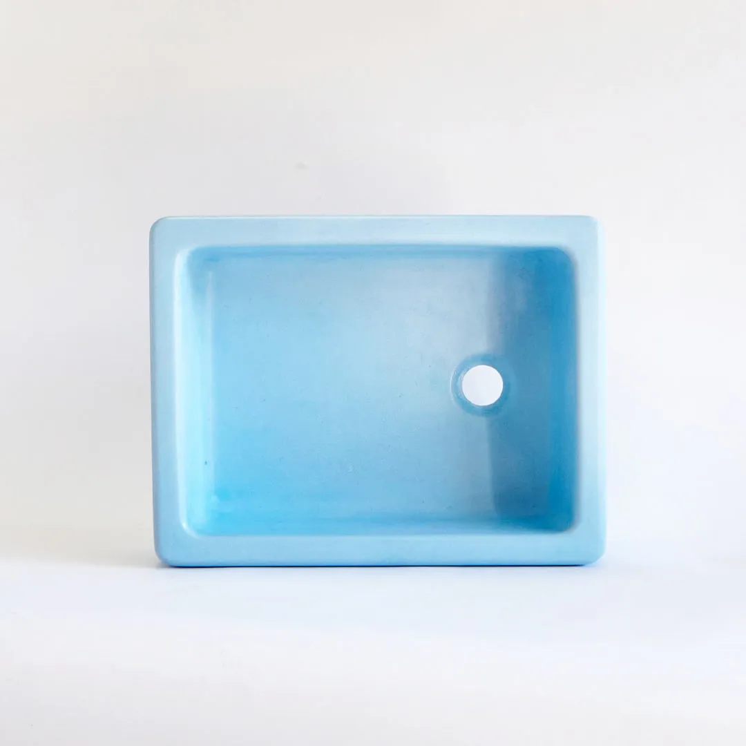 Marb - Medium - Blue, the piece itself
