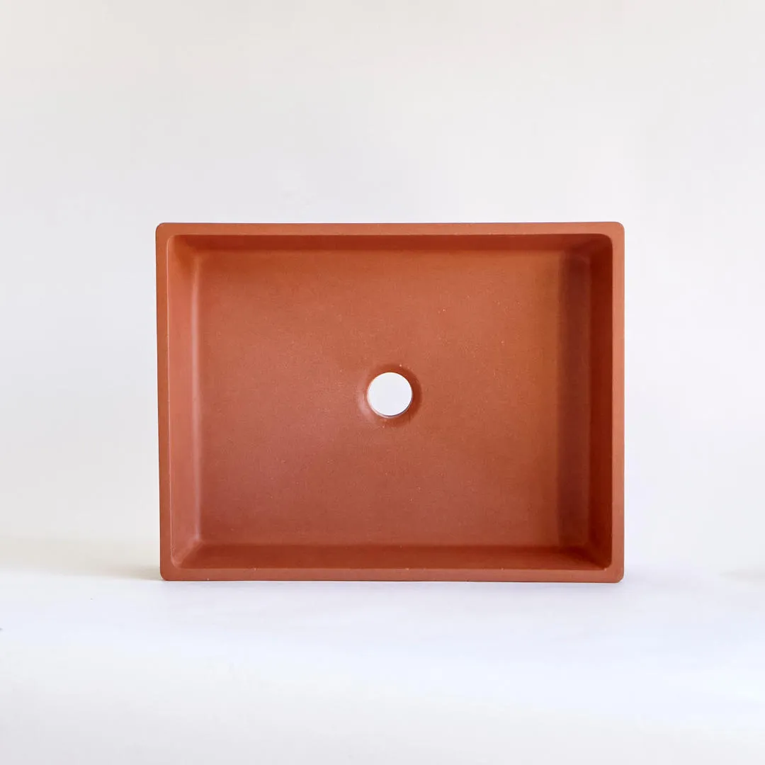 Margo - Medium - Terracotta, the piece itself