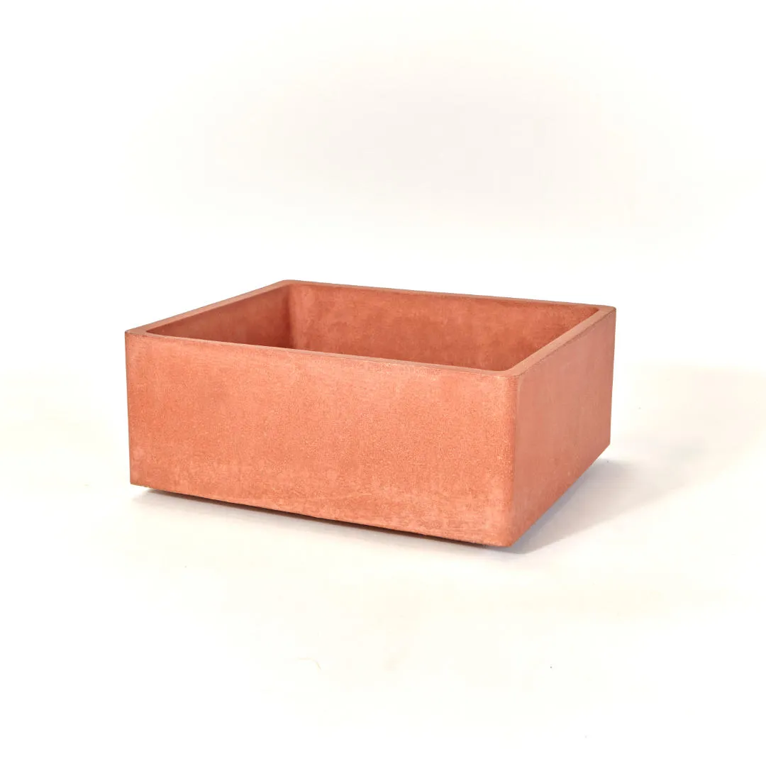 Margo - Small - Terracotta, view 2 of 3. The piece itself.